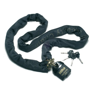 Hilka High Security Padlock & Chain 1.1mm