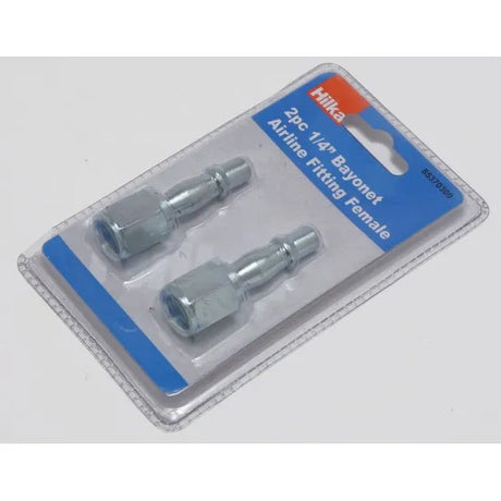 Hilka 2-Piece Bayonet Air Fitting Set - Female