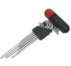 Hilka 9 pce Security TX Star Key Set 