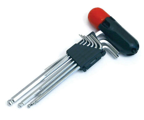Hilka 9-Piece Hex Key Set Satin Finish