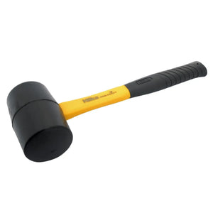Hilka Black Rubber Mallet F/Glass Shaft 16oz