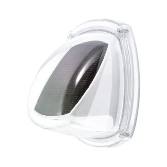 Hofftech White Solar Wall Lamp with 8 SMD LEDs, IP44