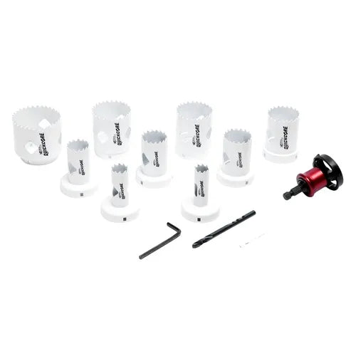 Quickcore Bi-Metal Hole Saw Set (13pcs)