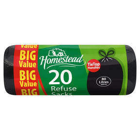 Homestead Refuse Bags 20s