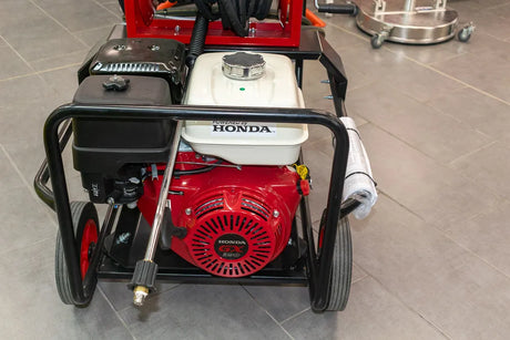 Honda GX390 Petrol Pressure Washer 13HP 3000 PSI with 30m Reel – Heavy Duty, 200 Bar, 21 L/min Flow Rate
