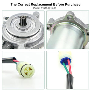 Honda OEM Control Motor | 31300-HN5-A11 - Compatible with Honda TRX350FE/TRX350TE Rancher 2000-2006