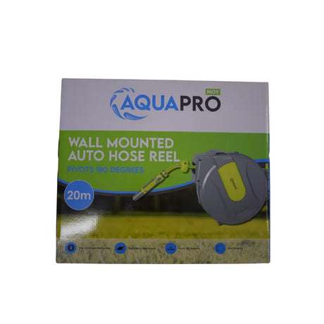 Moy AquaPro Wall Mounted Auto Hose Reel 20m