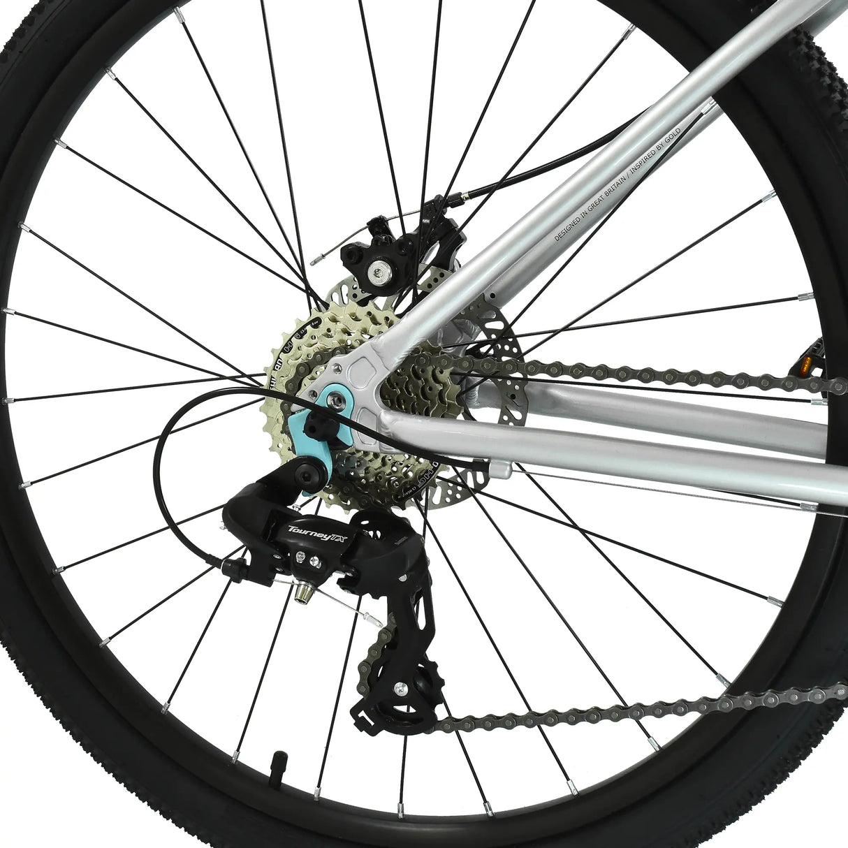 Hoy Pentland 26″ Kids Bike - Titanium Silver