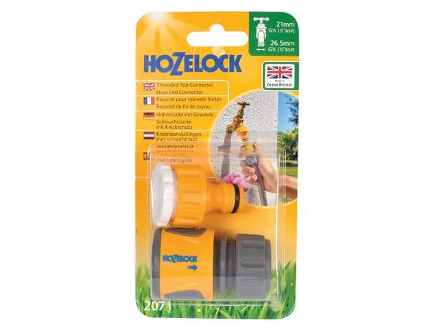 Hozelock Threaded Tap & Soft Touch Hose End Connector Set