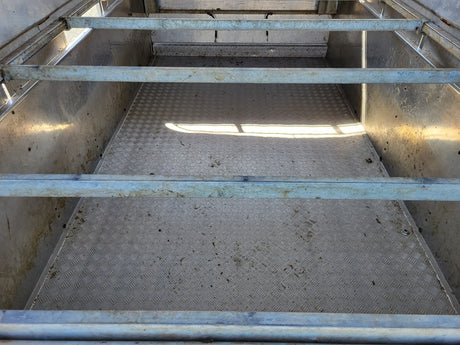 Hudson 12ft x 6ft Tri Axle Livestock Trailer