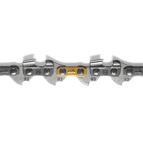 Husqvarna 3/8 .050 Chainsaw Chain - S93G X-Cut, 45 Drive Links, Low Kickback