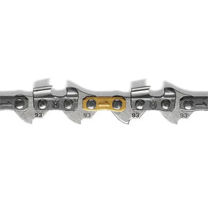 Husqvarna 3/8 .050 Chainsaw Chain - S93G X-Cut, 45 Drive Links, Low Kickback