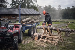Husqvarna 435i Chainsaw - 36V Cordless, 14" Bar, Weatherproof & Brushless