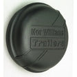 Ifor Williams 75mm Dust Cap - Black Hub Cap with Logo (IWHC73)