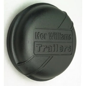Ifor Williams 75mm Dust Cap - Black Hub Cap with Logo (IWHC73)
