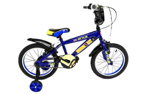 Ignite Burnout 16 Boys Bike - 5-8 Years | Kids Bike with Stabilisers & Number Plate