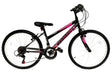 Ignite Radiance 24 Girls Mountain Bike - Matt Black and Pink| 24 Inch Wheels
