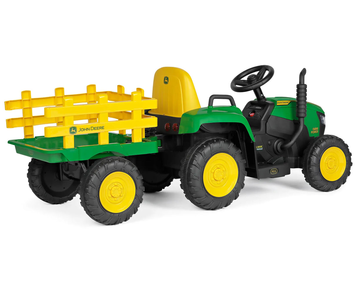 Peg Perego John Deere Farm Power RC Tractor