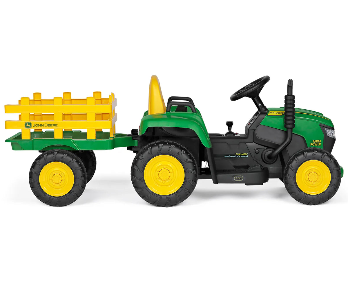 Peg Perego John Deere Farm Power RC Tractor