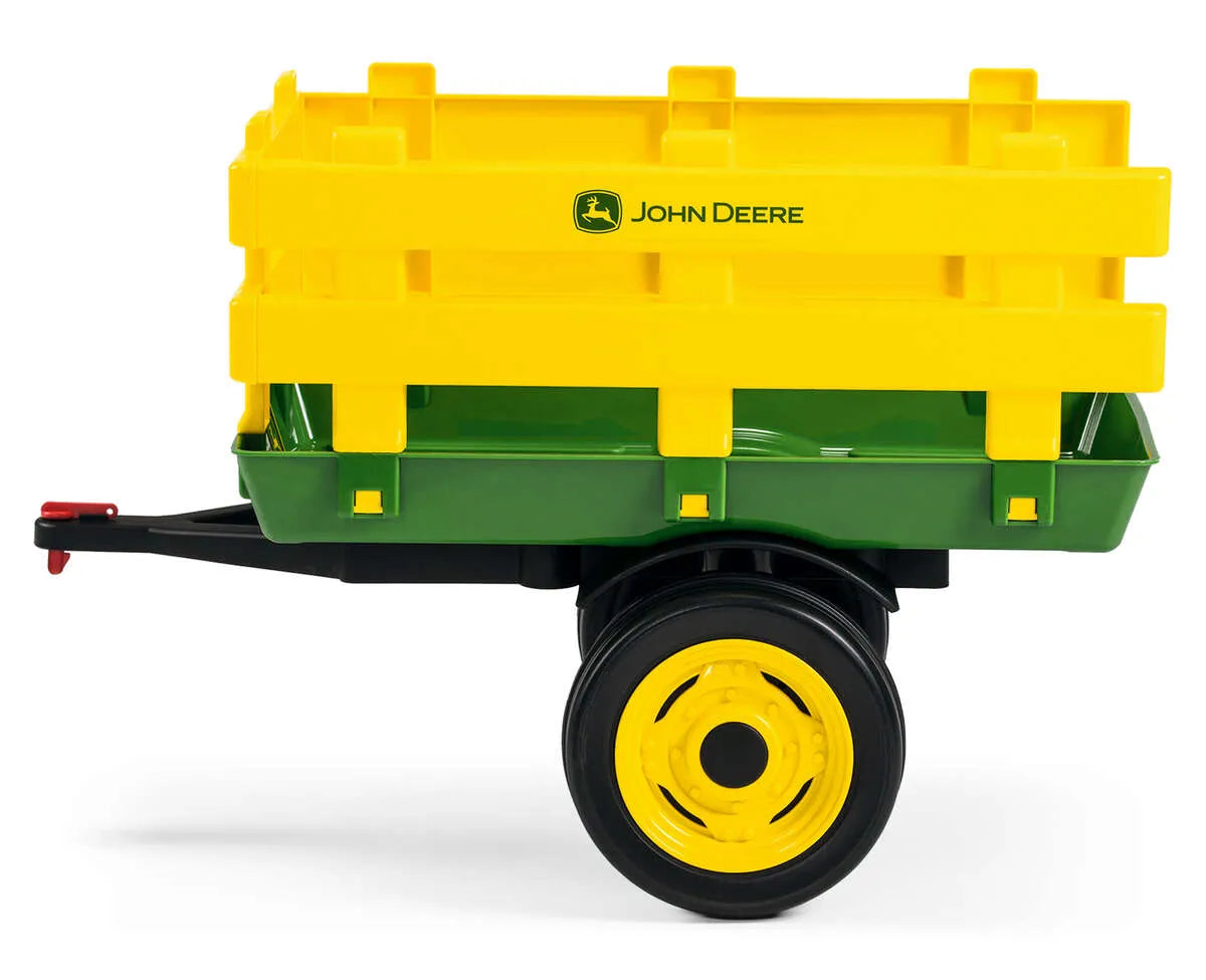 Peg Perego John Deere Ground Loader & Stake Side Trailer