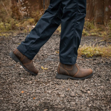 Xpert Heritage Chelsea Non Safety Boots Brown
