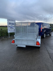 M-Tec 8ft x 4ft 2" Twin Axle Trailer