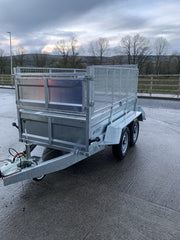 M-Tec 8ft x 4ft 2" Twin Axle Trailer