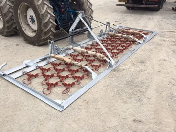 Jarmet 3 Metre Manual Galvanised Drag Harrow