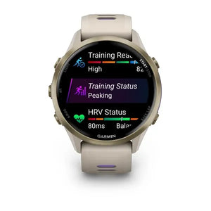 Garmin Forerunner 970 GPS Running Watch - French Grey/Translucent Indigo, Fitness & Health Tracker