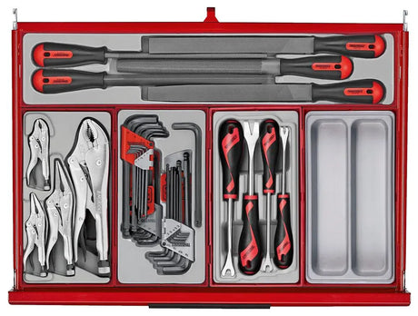 Teng Tools 26" PRO35 Mega Master tool kit 1033 pieces red