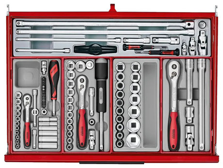 Teng Tools 26" PRO35 Mega Master tool kit 1033 pieces red