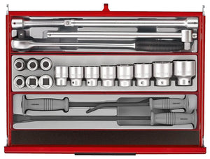 Teng Tools 26" PRO35 Mega Master tool kit 1033 pieces red