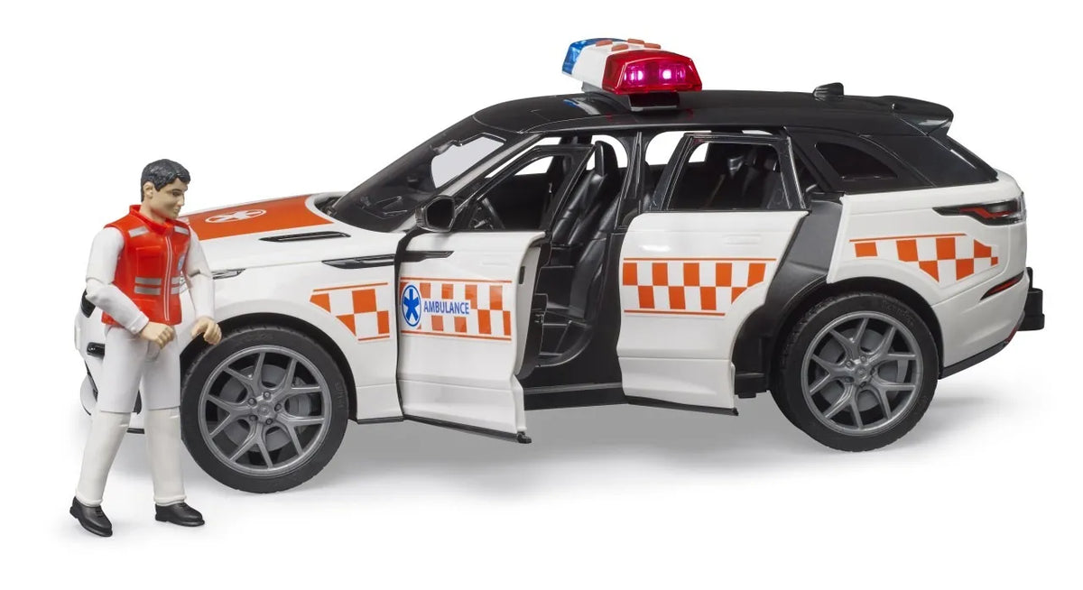 Bruder Range Rover Velar Ambulance with driver