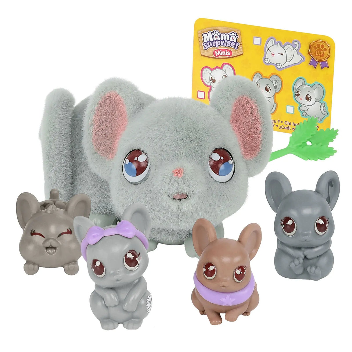 Little Live Pets Mama Surprise Mini Toy Figure Mouse - Blue