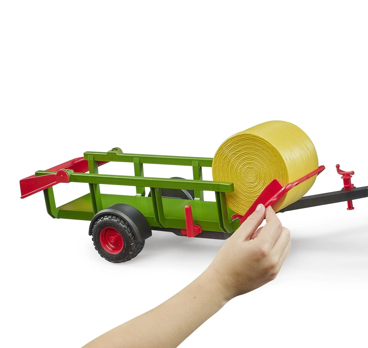 Bruder Round bale collector with 3 round bales