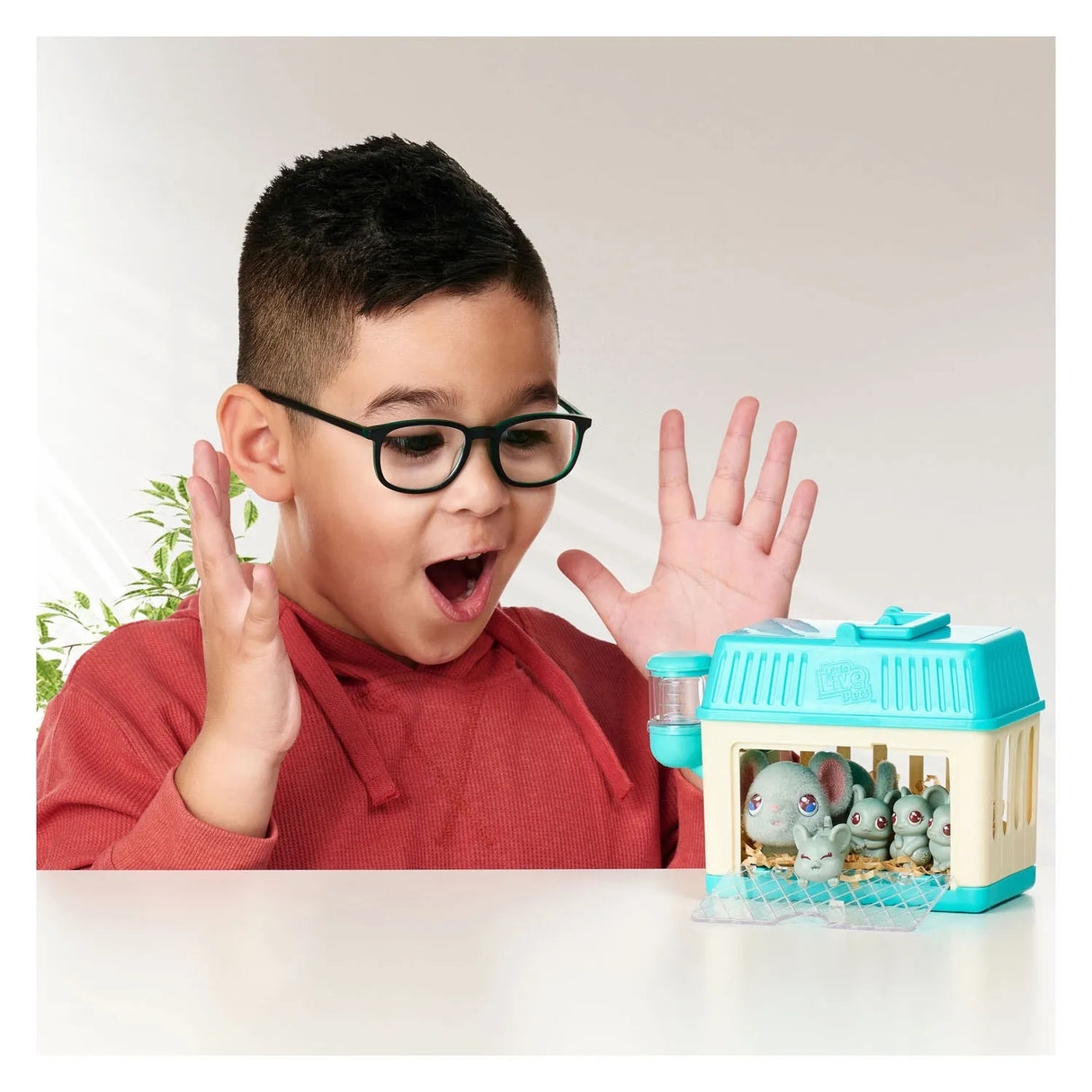 Little Live Pets Mama Surprise Mini Toy Figure Mouse - Blue