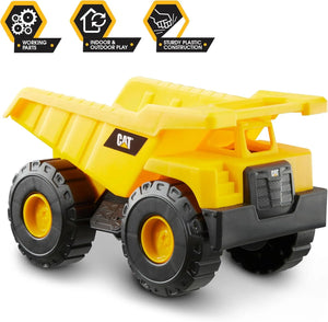 CAT Construction Vehicles Mini Crew 3 Pack-Dump Truck, Wheel Loader, & Excavator