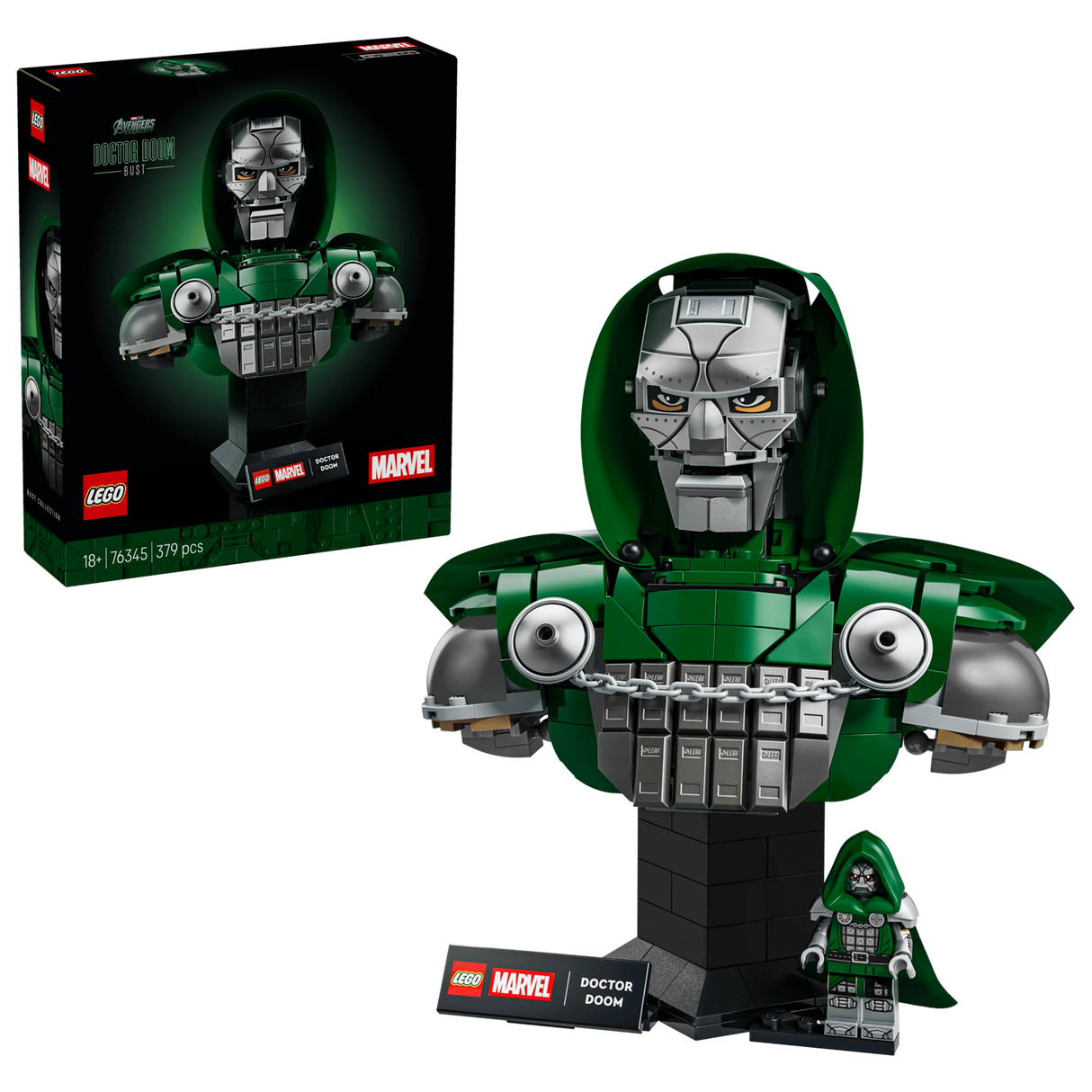 LEGO Marvel 76345 Doctor Doom Bust