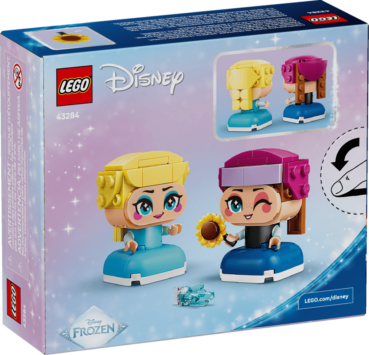 LEGO Disney 43284 Mini Anna & Elsa