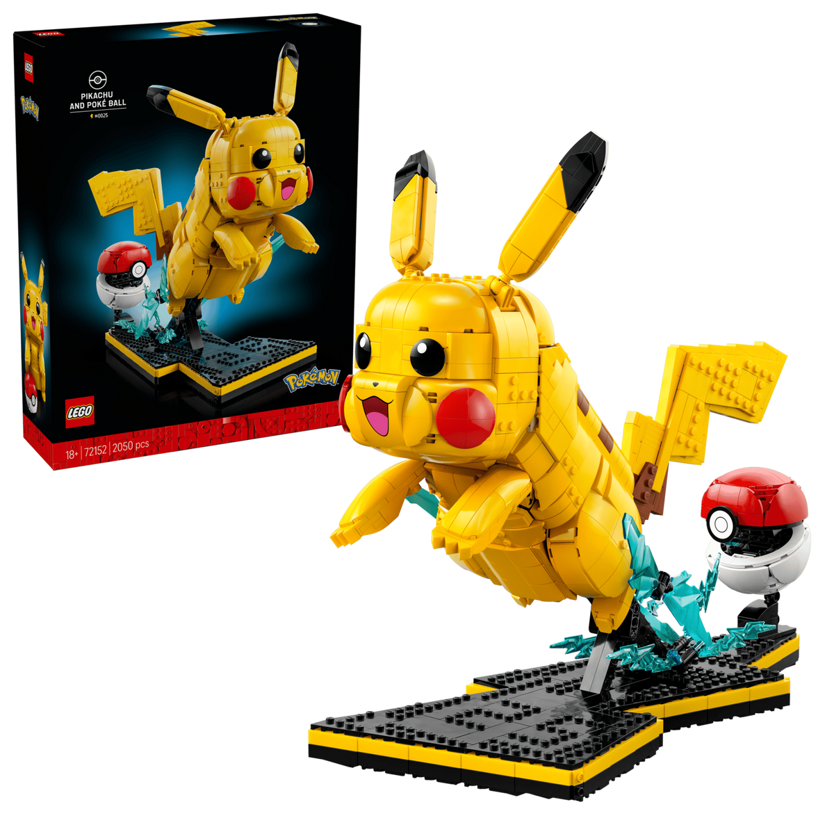 LEGO Pokemon 72152 Pikachu and Poke Ball