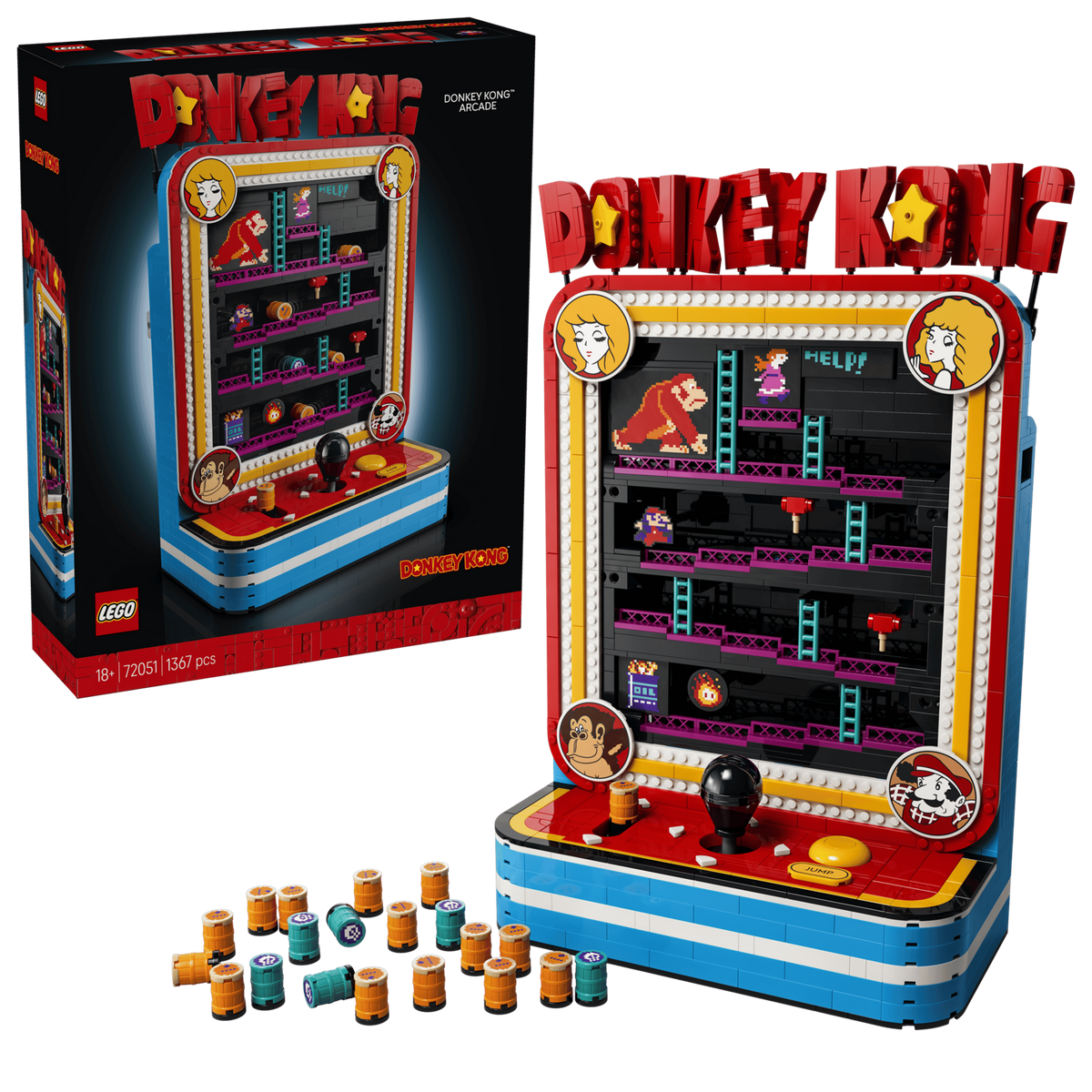 LEGO Super Mario 72051 Donkey Kong Arcade