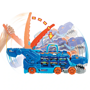 Hot Wheels City Ultimate T-Rex Transporter Playset