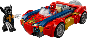 LEGO Marvel 76336 Spider-Man Car vs. Venomized Wolverine