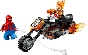LEGO Marvel 76335 Spider-Man vs. Ghost Rider Motorcycle