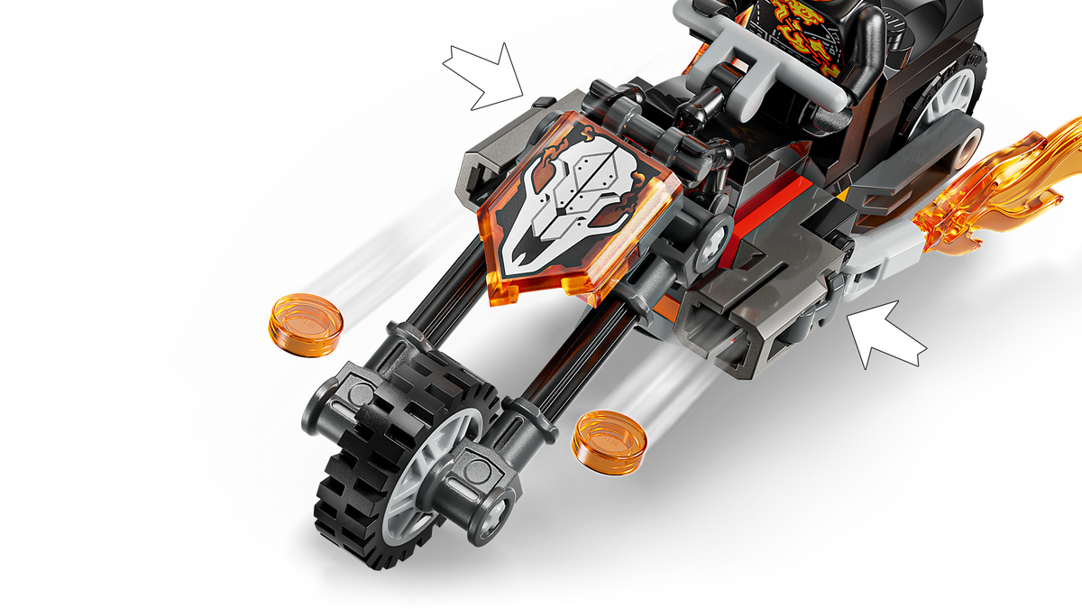 LEGO Marvel 76335 Spider-Man vs. Ghost Rider Motorcycle