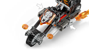 LEGO Marvel 76335 Spider-Man vs. Ghost Rider Motorcycle