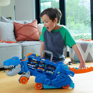 Hot Wheels City Ultimate T-Rex Transporter Playset