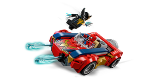 LEGO Marvel 76336 Spider-Man Car vs. Venomized Wolverine