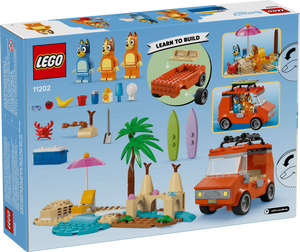 LEGO Bluey 11202 Blueys Beach & Family Car Trip