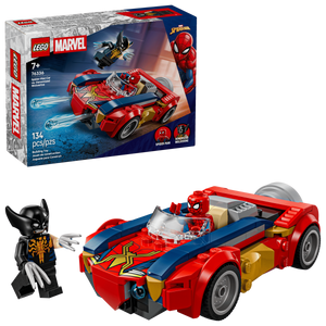 LEGO Marvel 76336 Spider-Man Car vs. Venomized Wolverine